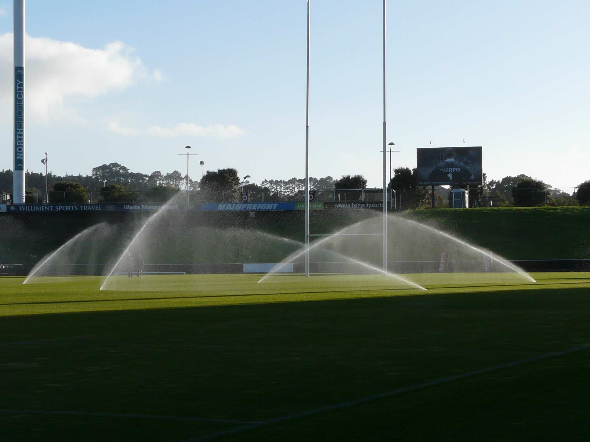 North Harbour Stadium Irrigation